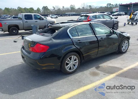 2012 Infiniti G37 Journey from USA, damaged, VIN JN1CV6AP5CM622008